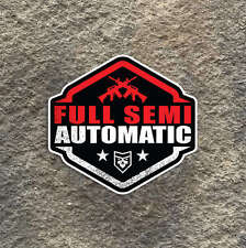Full Semi Automatic (V2) Vinyl Decal picture