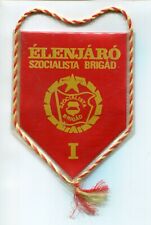 Hungary Nitrochemical Nike Balaton Socialist Brigade Flag Pennant Award Factory picture