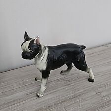 Vintage Boston Terrier Collectible Figurine Japan picture