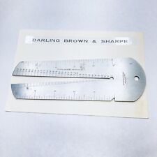 Antique Darling Brown & Sharpe Large Wire & Standard Screw Gauge RARE picture