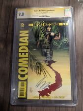 Before Watchmen Comedian 2 Cgc 9.8 Double Signed 2x Signature Series  picture
