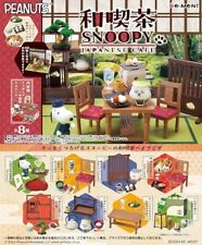 Pre Re-Ment Peanuts Japanese Cafe SNOOPY 1BOX Set of 6  Miniture Dolls NEW F/S  picture