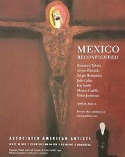 1998 MEXICO RECONFIGURED Francisco Toledo & Other Artists NY Exhibit PRINT AD picture