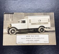 Vintage Real Photo RPPC Postcard “Motor Truck Bodies” Rare Card picture