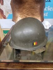 Vintage Belgium Military Helmet picture