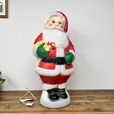 Vintage Christmas Santa Claus Lighted Blow Mold 31