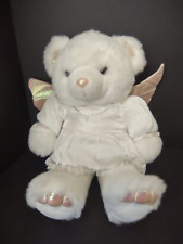 Vintage JC Penny White Christmas Angel Stuffed Bear 24
