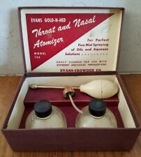 Vintage Throat and Nasal Atomizer  Evans -Crowder Detroit, MI picture