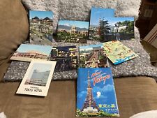 9 Vintage Japan- New Tokyo Fukuda 1960s City Yokohama Hotel Temple Unused picture