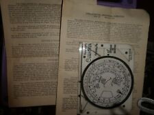 Vtg Peterson's time interval measuring computer with documentation picture