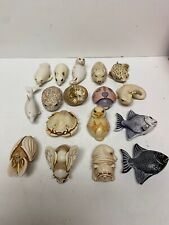 Harmony Kingdom Adam Binder Ivory Coloured Palm Charms 17 Different Animals picture