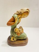 Vintage Mother and Child Resin Figure -Rome Italy 8