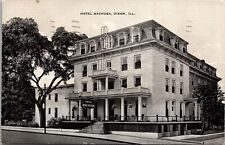Hotel Nachusa, Dixon, Illinois  Postcard picture