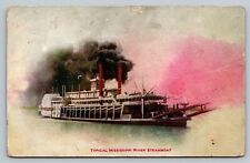Postcard Typical Mississippi River Steamboat - circa 1910 picture