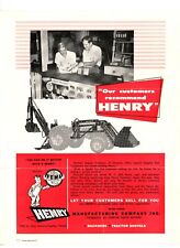 Henry Loaders sales flyer Henry Manufacturing Co Topeka Kansas picture