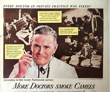 More Doctors Smoke Camels Vintage 1946 Ad Magazine Print Cigarette picture