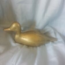 Vintage Large Brass Duck picture