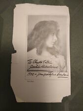 Julia Marlowe stage actress Printed  picture (Barbara to Clyde Fitch) antique picture