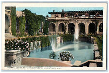 c1930's Central Court Physiatric Institute Morristown New Jersey NJ Postcard picture