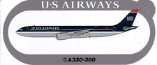 Official Airbus Industrie US Airways Airbus A330-300 in Old Color Sticker picture