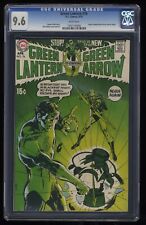 Green Lantern #76 CGC NM+ 9.6 White Pages Green Arrow Neal Adams Cover picture