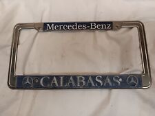 Mercedes-Benz of Calabasas, CA, Car Dealer Metal License Plate Frame picture