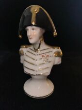 Vintage Arnart 5th Ave Hand Painted French Military Naval Officer Napoleon  Bust picture