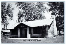 c1905's Wilton Post Office Building Street Sidewalk Wilton Iowa Antique Postcard picture