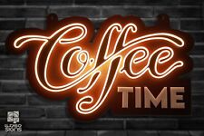 Coffee Shop Neon Sign 35x20 Inch. picture