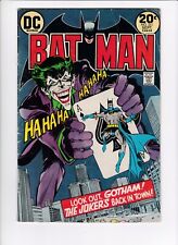 DC Batman #251 1973 2.5 Good+ Neal Adams Joker Cover picture
