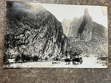 Early RPPC Postcard Canon De La Huasteca Santa Catarina N L MEXICO picture