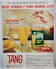 1958 Instant Tang New Breakfast Drink MCM Vintage Print Ad Man Cave Poster Art picture