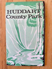 Vintage 1974 Huddart San Mateo County Park Woodside CA Brochure Pamphlet Map picture