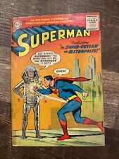 Superman #106 Golden Age Rare ORIGIN RETOLD Lex Luthor Cover picture