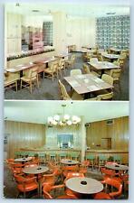 La Crosse Wisconsin Postcard Hotel Stoddard Dining Room Interior c1960's Vintage picture