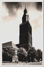 Netherlands Vlaardingen Grote Kerk Vintage RPPC B180 picture