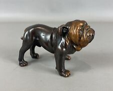 Vintage DODGE INC. Figural Bronze Bulldog Paperweight Figurine picture