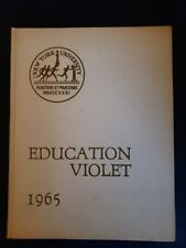 1965 New York University Yearbook, School of Education, Violet, NYU picture