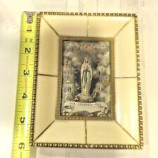 Lourdes 1858 To 1958 (Catholic-Mary)Printed Paper Framed 6