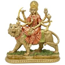 Hindu Goddess Lord Durga Statue India God Murti Idol Home Temple Puja Sculpture picture