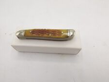 ROUGH RYDER RR110 Peanut Amber Jigged Bone pocket knife 2 3/4