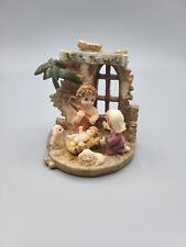 Dreamsicles Nativity Scene Hand-Painted Polystone 2003 Jesus Mary Joseph Manger picture