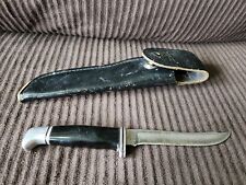 Vintage Buck Knife Model No. 105 Pathfinder USA 3 Line Markings  c. 1972-86 picture