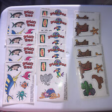 Vintage 1996 1997 Denny's Restaurant Lot 15 Sticker Sheets Bobby’s World Woody picture