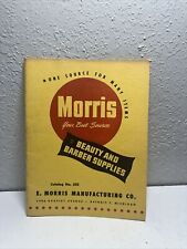 Vintage Morris Barber Beauty Supply Store Mail Catalog No 325 picture