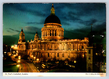 Vintage Postcard St Pauls Cathedral London picture