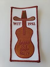 Vtg Grand Ole Opry Rally Nashville, Tennessee Patch 124 picture