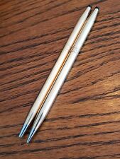Vintage 14k gold filled Cross Classic Century Ladies pen and pencil picture