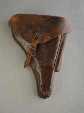German Luger Holster - Brown Leather - World War 1 - 2 picture