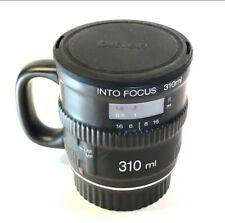 Camera Lens Coffee Cup/Mug Black Photography by Bitten Into Focus 310ml  picture